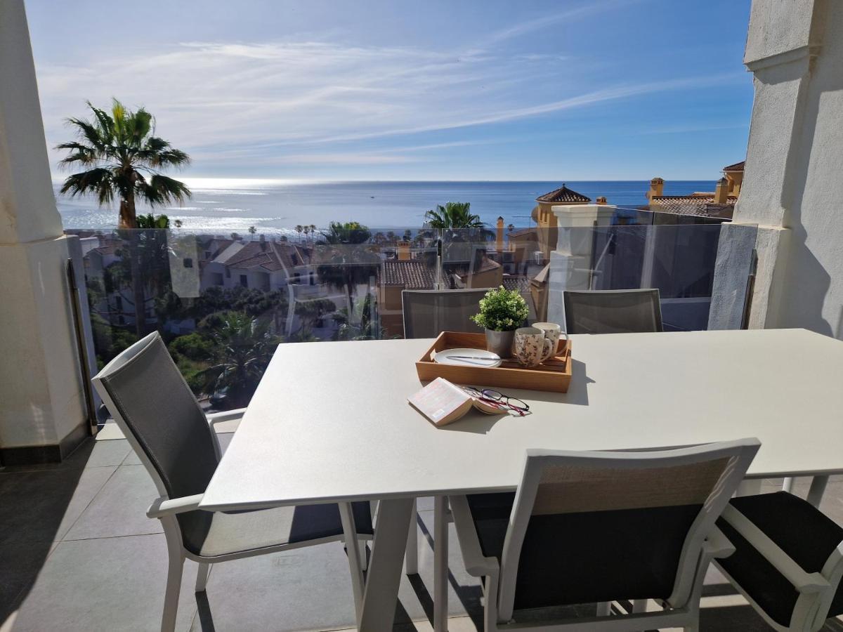 Luxury 2 Bedrooms Apt With Seaview Blue Suite 4104 Manilva Esterno foto