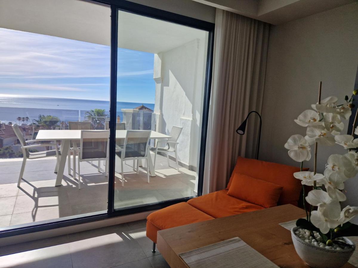 Luxury 2 Bedrooms Apt With Seaview Blue Suite 4104 Manilva Esterno foto
