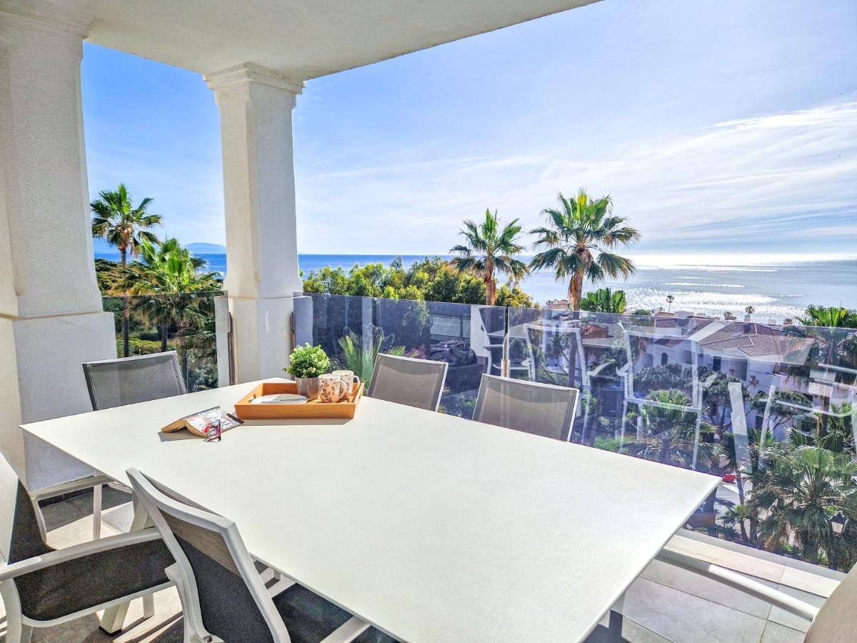 Luxury 2 Bedrooms Apt With Seaview Blue Suite 4104 Manilva Esterno foto